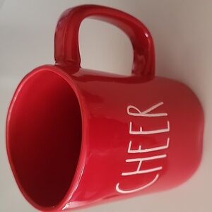 Rae Dunn Red Cheer Mug 14 oz.